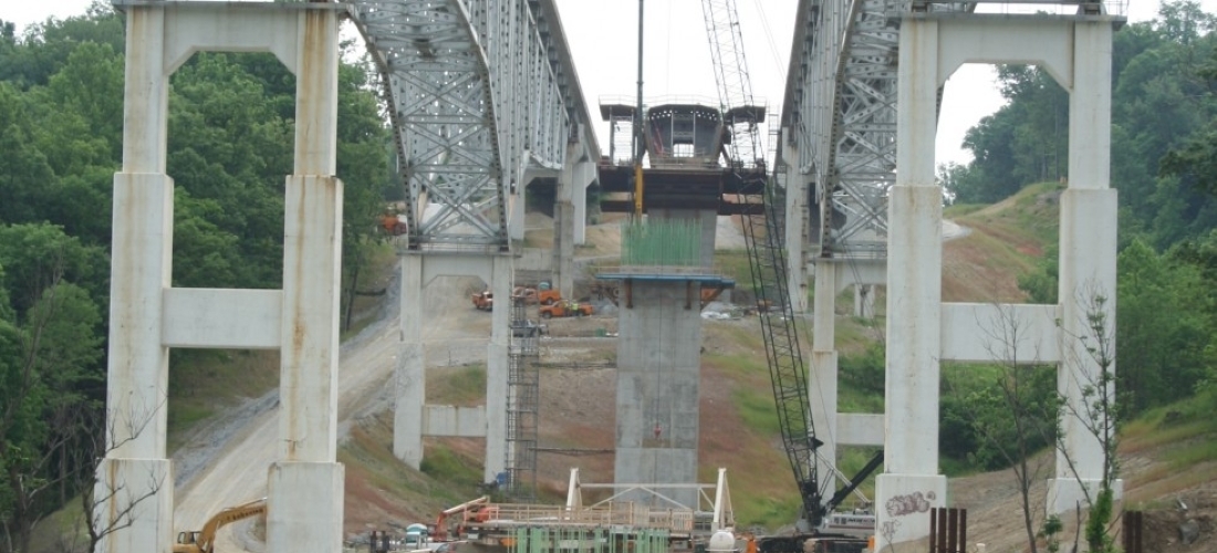 Jeremiah Morrow Bridge North Bound View